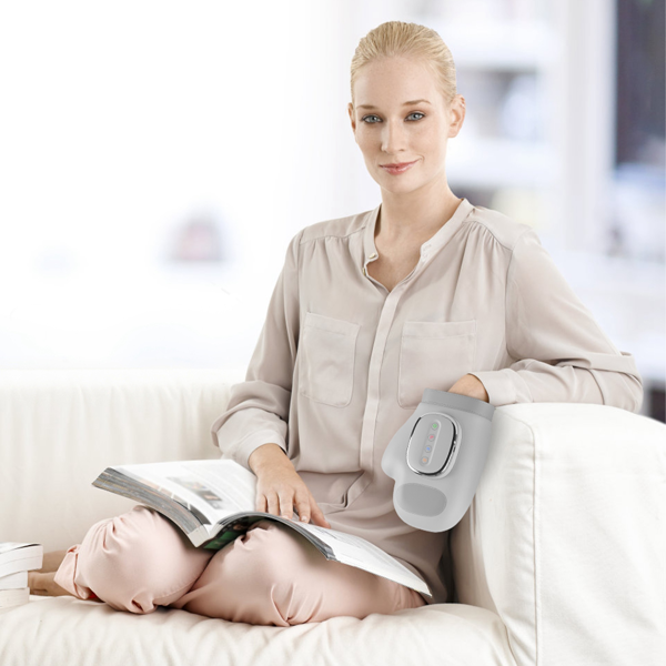 （自提可发加拿大，temu&tk下自提单）14个气囊无线手部按摩器，3种按摩模式、5档强度、3档热度，缓解关节炎和腕管综合征，专为关节炎及腕管综合征疼痛设计的无线手部按摩工具-7