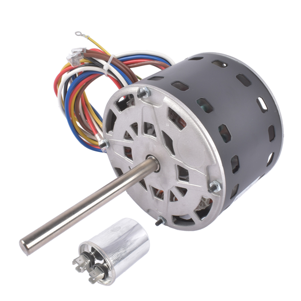 鼓风机电机 115V 60Hz AC Blower Motor with 5 MFD Capacitor Replacement for Carrier Goodman-6