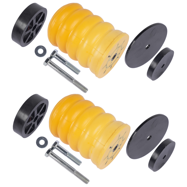 悬架缓冲胶 2PCS Rear Suspension Helper Springs SSR-121-54 Replacement for Ford Transit 150 250 350 350HD 2015-2024-6