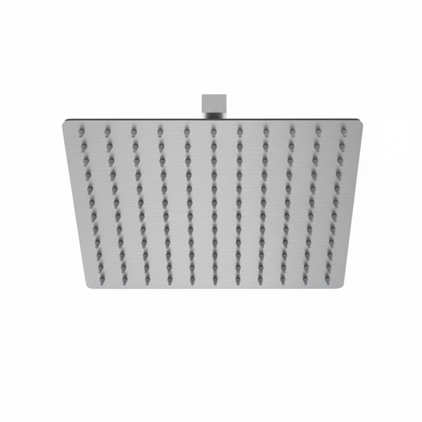 公制NPT淋浴龙头套装，浴室瀑布式淋浴系统，高压10英寸花洒头和手持淋浴喷头，带饰件和分流器的壁挂式浴缸龙头淋浴阀，拉丝镍材质【周末不发货，TK/TEMU订单仅支持自提】-5