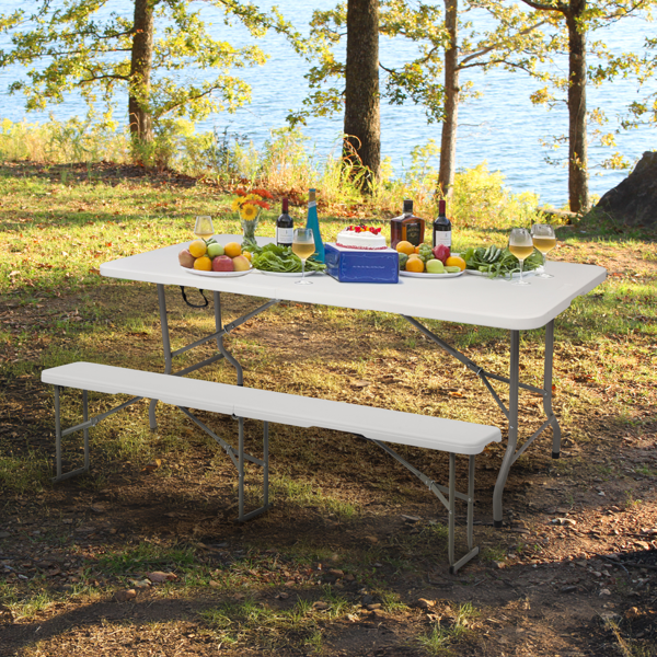 6FT户外庭院可折叠长凳-14