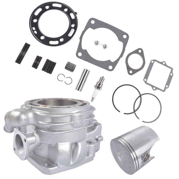气缸套件 83mm Cylinder & Piston & Gasket Kit Replacement for Polaris Xplorer / Trail Blazer 400 1995-2003 3085276 3089277-6