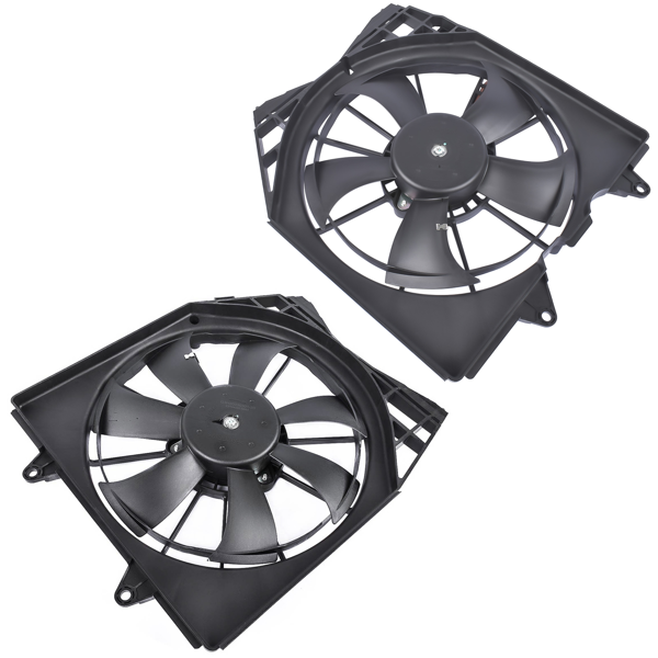 散热器风扇 2PCS Left & Right Cooling Fan Replacement for Honda Accord 2018-2022 38611-5PF-N11 19030-5PF-N12-2