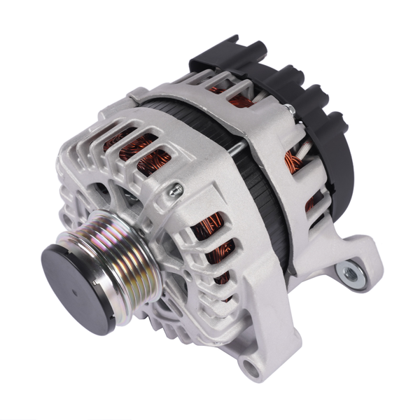 发电机 130A 12V Alternator with 5-Groove Pulley Fits for 2012-2015 Chevrolet Cruze 2016 Chevrolet Cruze Limited Sedan 1.4L L4-3