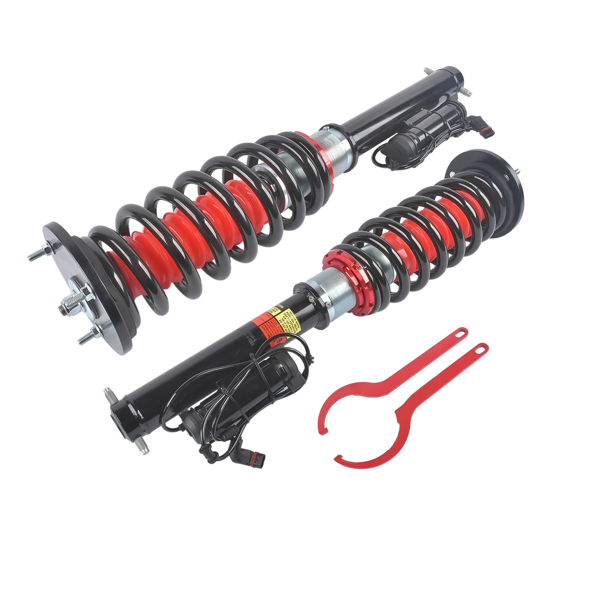 改装减震器 Set of Front Air to Coil Spring Struts w/ Electric Fit for Mercedes-Benz S-Class W221 2007-2013 RWD-8