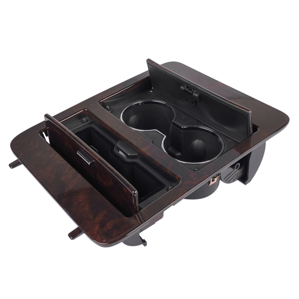 水杯架 New Console Cup Holder Woodgrain Fits for Cadillac Escalade Chevrolet Suburban Silverado GMC Yukon Sierra 1500 2500HD 3500HD 2007-2014 23164631 20811675-2