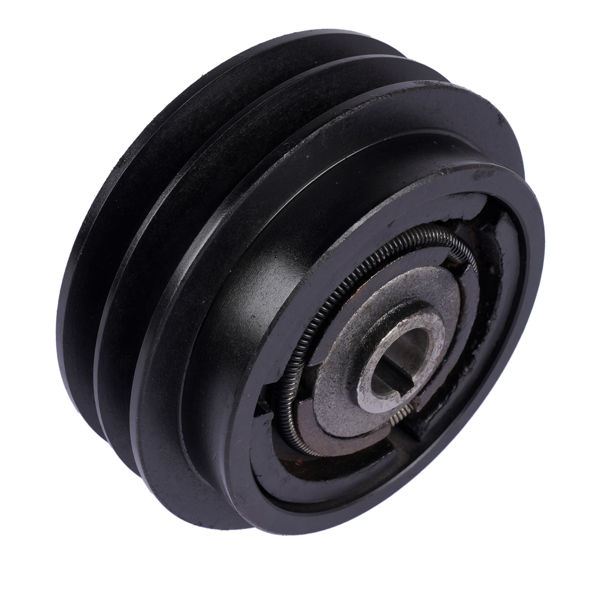 离合器 Heavy Duty Centrifugal Clutch Double 1/2" V Belt Drive 3/4" Bore 5" Pulley 3/16” Keyway Replacement For most Honda GX160 or GX200 engine shafts or equivalent with 3/4” shaft!-3