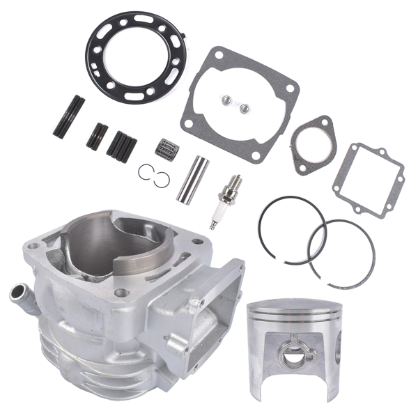 气缸套件 83mm Cylinder & Piston & Gasket Kit Replacement for Polaris Xplorer / Trail Blazer 400 1995-2003 3085276 3089277-5