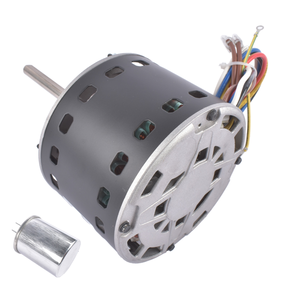鼓风机电机 115V 60Hz AC Blower Motor with 5 MFD Capacitor Replacement for Carrier Goodman-7