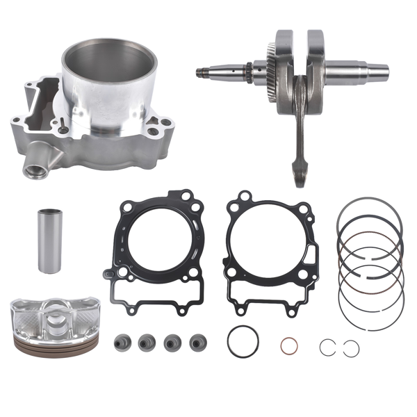曲轴套装 Engine Rebuild Kit w/Crankshaft +Cylinder Block 810965 Replacement for Polaris Sportsman 570-2