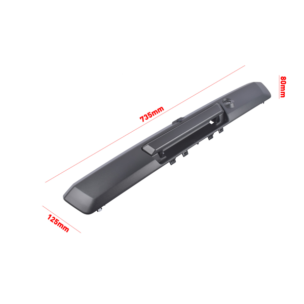 尾门开关 Rear Tailgate Handle w/ Camera HC3Z9943400NA Replacement for Ford F-250 F-350 Super Duty 6.2L V8 2017-2020-8