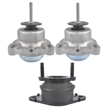 发动机支架套装 3PCS Motor & Trans Mount Fit for Ford Transit-150, 250, 350, 350 HD 3.2L 3.5L 3.7L 2015-2019 #3318 3319