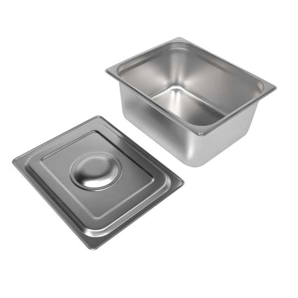 A3-4盘商用保温柜 4-Pan Commercial Food Warmer, Professional Buffet Catering Food Warmer, Electric Steam Table, Stainless Steel-11