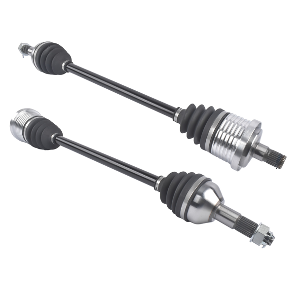 半轴 Pair Rear Left & Right CV Joint Axles Fit for Can-Am Maverick 1000R MAX 1000 4X4 EFI 2013-2015 705501846 705501948-4