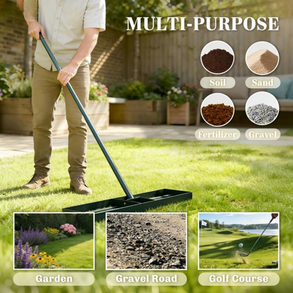 滚动式草坪打孔机-6