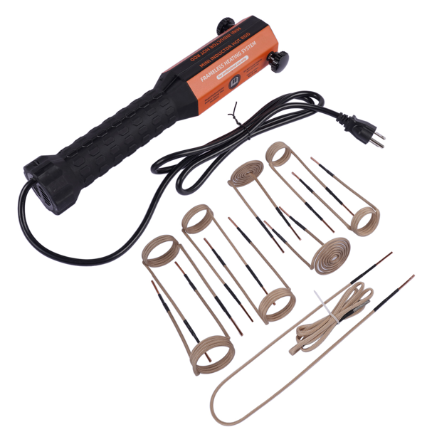 加热器 1200W Induction Heater 110V 10 Coils Replacement for Removing Rusted Bolts Nuts Bearings-5
