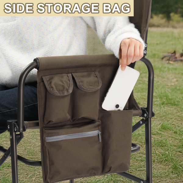 座高19"*宽23"*深16"  棕色  野营椅 牛津布 120kg-7