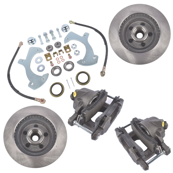 刹车盘套装 Disc Brake Kit replacement for 1957-1972 FORD Galaxie Fullsize Cars DBKFSFD64STD-4