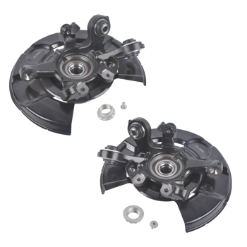 转向节总成 2PCS Rear Left & Right Steering Knuckle & Hub Bearing Assembly Replacement for BMW E90 E91 E92 E93 325xi 330i 328i 335i 335xi 686-270 686-271