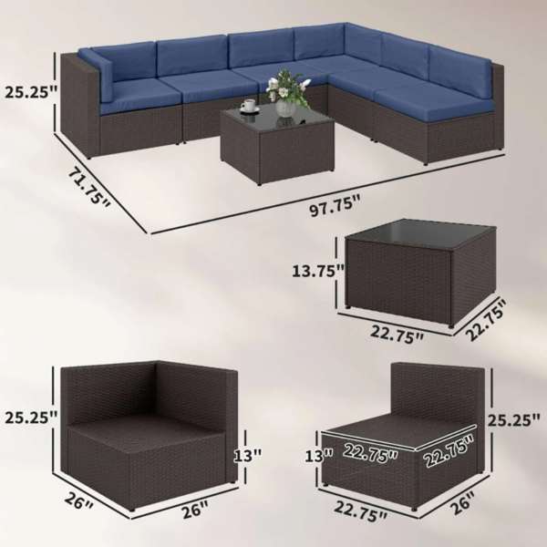 露台家具套装-3