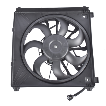 散热器风扇 Right Radiator Cooling Fan Assembly with Shroud 6008358-00-D Fits for Tesla Model S 2012-2020 Black
