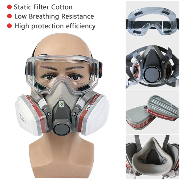 16in1可重复使用面罩带保护眼罩带过滤器面罩-6