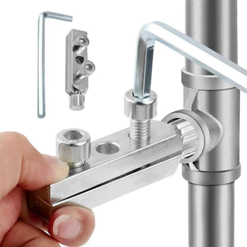 损坏螺丝拆卸和拆卸器的剥离螺丝提取器套装 易拆螺栓抽取套件 断裂内六角螺丝拆卸工具 坏水管抽取器 男士最佳 DIY 礼物