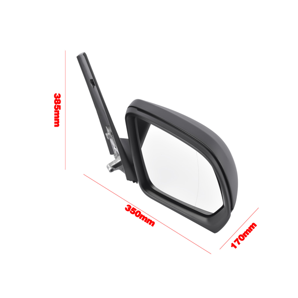 后视镜 Right Passenger Side View Mirror Manual Folding A4478110300 Fits for Mercedes Metris 2.0L 2016-2023 MB1321115-8