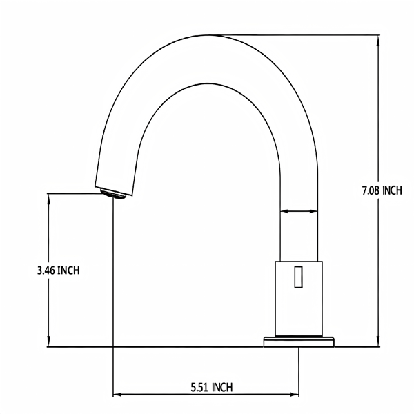 8英寸宽幅洗手盆龙头，双把手三孔设计，带360°旋转喷嘴和弹起式排水器，拉丝镍[周末无法发货，TK/TEMU仅支持自提]-3