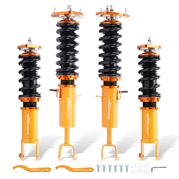 24 Way Damper Adjustable Coilover Front & Rear fit for Nissan Z33 350Z 2003-2008 RWD