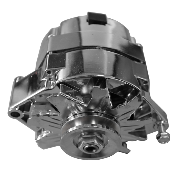 发电机 1G Style Chrome 110 AMP 1 Wire Alternator Replacement for Ford Mustang 289 302 351 V8 10SI-1