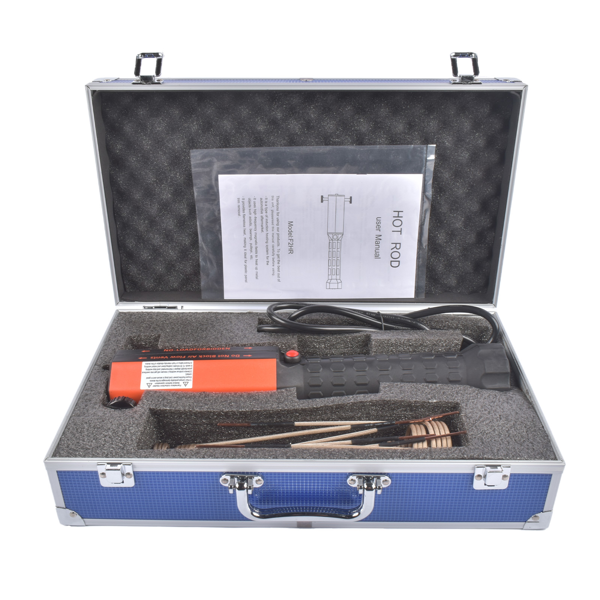 加热器 1KW 1000W 110V Magnetic Induction Heater Kit Flameless Heat Bolt Removal (8 Coils)-1