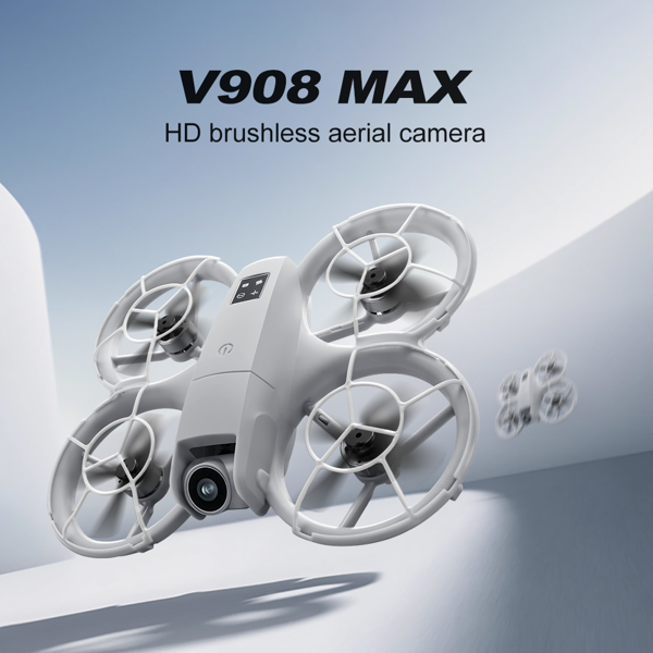 V908MAX Drone - Outdoor Quadcopter Suitable for Beginners & s, 120° Wide-Angle FPV Camera, 360° Flips, Motorized Tilt,, Large-Screen Remote Controller, Ideal Gift for Drone Enthusiasts-6