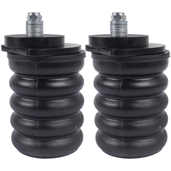 悬架缓冲胶 SSR-108-47 Rear Black Suspension Helper Springs Replacement for Ford F-150 2/4WD (1999-2008)-1