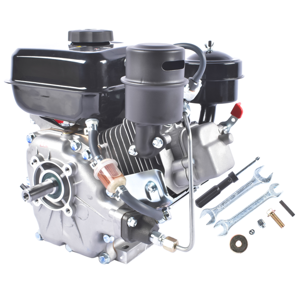 A3-黑色3HP四冲程单缸柴油发动机 3HP 4-stroke Heavy Duty Single Cylinder Diesel Motor Engine 196CC/2200W (Black)-7