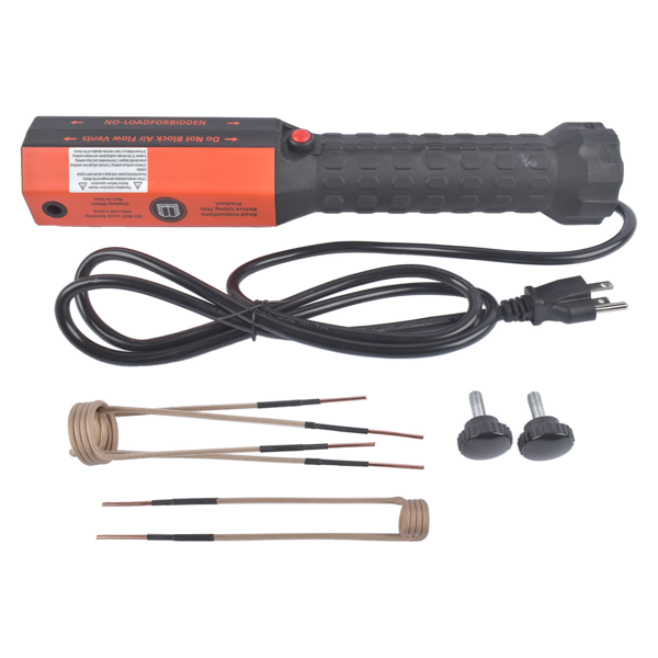 加热器 1100W 110V Magnetic Induction Heater Kit Flameless Bolt Remover Tool w/ 3 Coils for Rusty Screw Removing-2