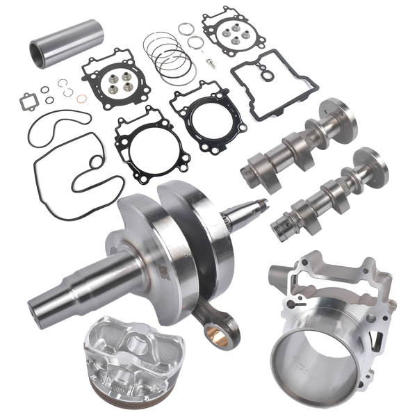 曲轴套装 Engine Crankshaft Kit with  2 Camshafts, Cylinder, Piston, Gaskets Set Replacement for Polaris RZR Ranger Sportsman ACE 570 2204729-3