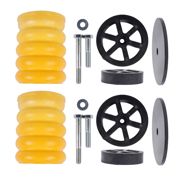 悬架缓冲胶 2PCS Rear Suspension Helper Springs SSR-121-54 Replacement for Ford Transit 150 250 350 350HD 2015-2024-8