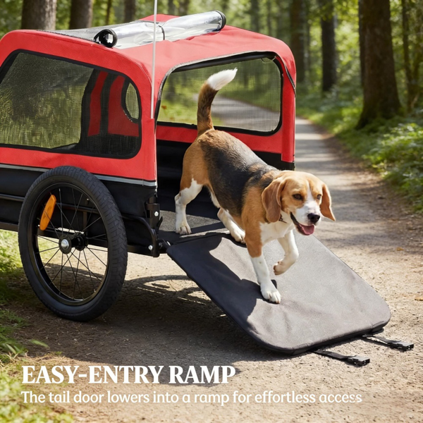 宠物自行车拖车-6