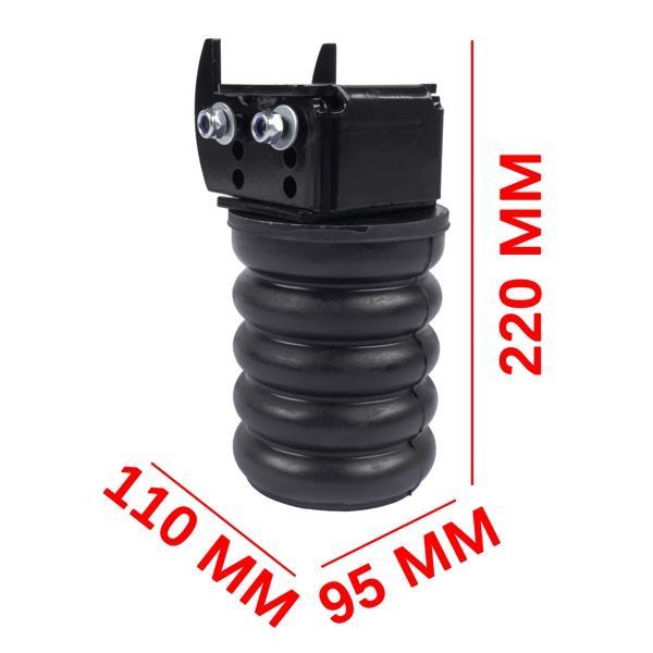 悬架缓冲胶 2pcs Rear Suspension Air Helper Springs Replacement for Ford F-150 2/4WD 2019-2023 SSR-146-47-8