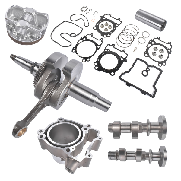 曲轴套装 Engine Crankshaft Kit with  2 Camshafts, Cylinder, Piston, Gaskets Set Replacement for Polaris RZR Ranger Sportsman ACE 570 2204729-5