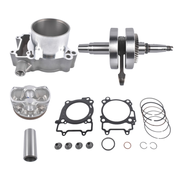 曲轴套装 Engine Rebuild Kit w/Crankshaft +Cylinder Block 810965 Replacement for Polaris Sportsman 570