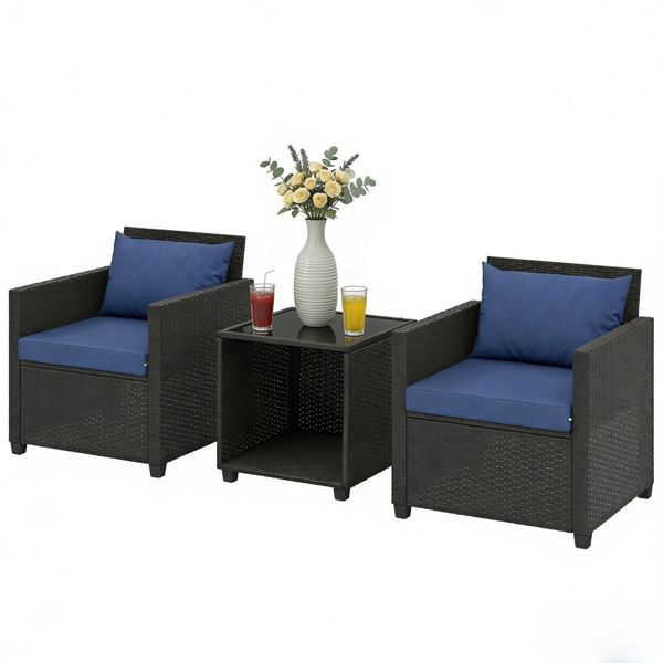 户外花园沙发套装 /藤编沙发-2