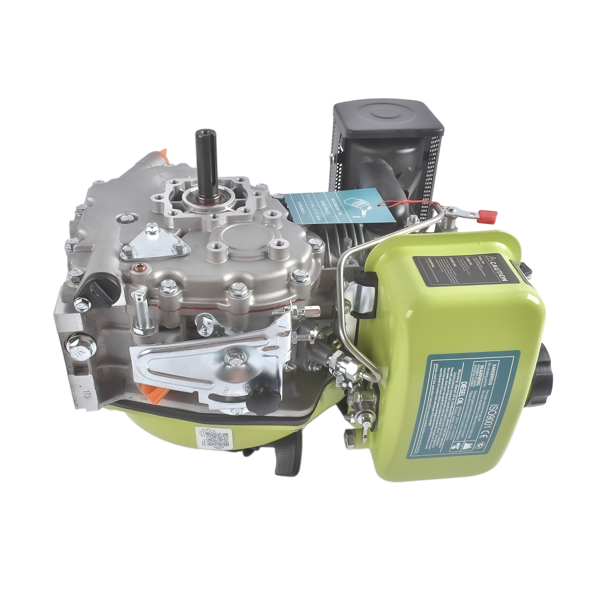 A3-绿色5HP四冲程单缸柴油发动机 5HP 4-stroke Heavy Duty Single Cylinder Diesel Motor Engine 247CC/3600W (Green)-7