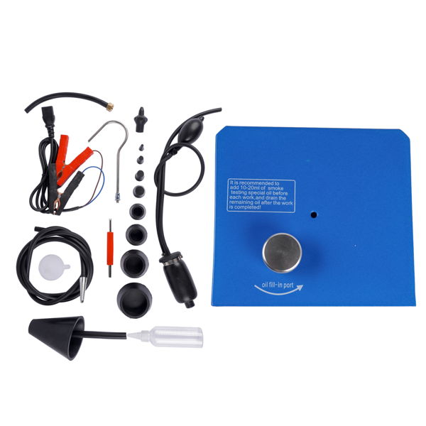 烟雾机 Automotive Pipe Leak Detector Smoke Machine Overheat Protection 19PSI 16L/Min-6