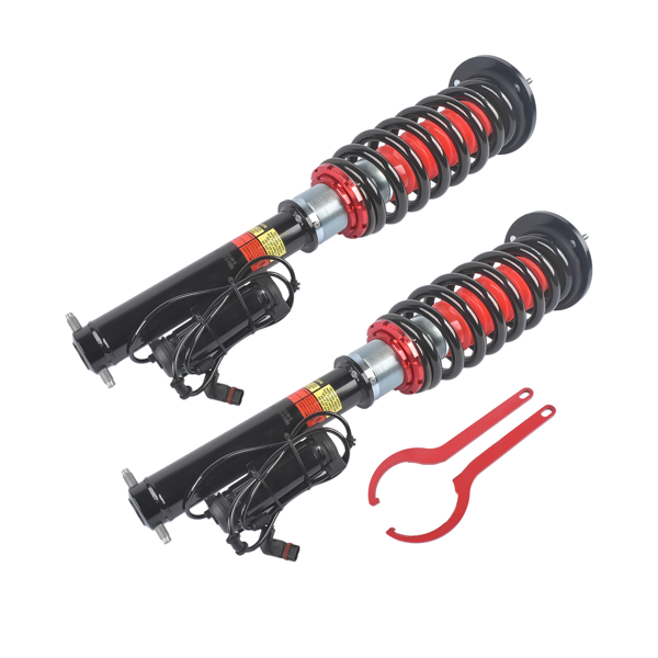 改装减震器 Set of Front Air to Coil Spring Struts w/ Electric Fit for Mercedes-Benz S-Class W221 2007-2013 RWD-2