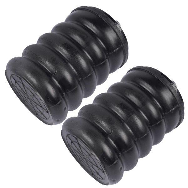 悬架缓冲胶 SSR-108-47 Rear Black Suspension Helper Springs Replacement for Ford F-150 2/4WD (1999-2008)-3