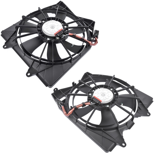 散热器风扇 2PCS Left & Right Cooling Fan Replacement for Honda Accord 2018-2022 38611-5PF-N11 19030-5PF-N12-5