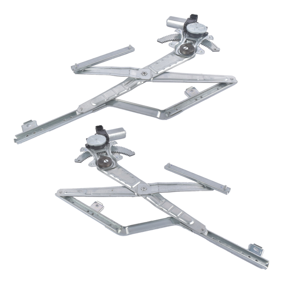 玻璃升降器 Front Left and Right Window Regulator Fit for Izuzu NPR NPR-HD NQR Truck 2005-2016 Silver 2Pcs-2