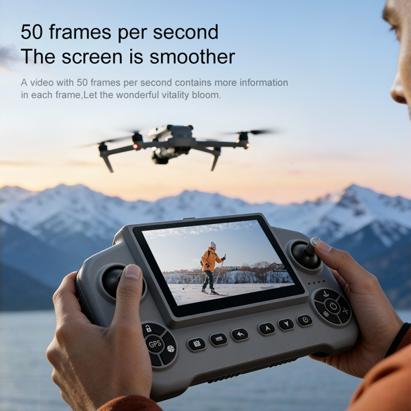 V918MAX Drone, 20-30 Minute Flight, Dual HD 50fps Cameras, 5MP Stabilized Images, Auto Low Power Return, Large Screen Remote-13